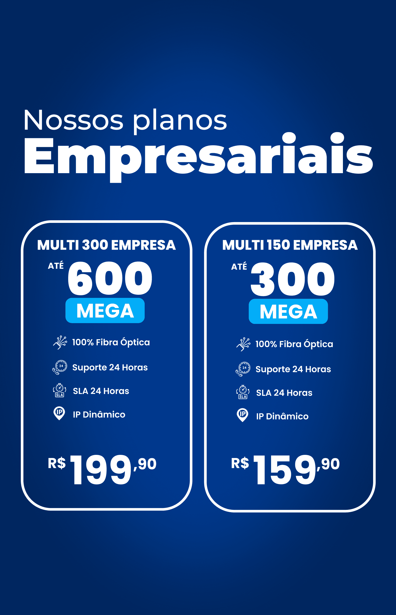 Planos empresariais